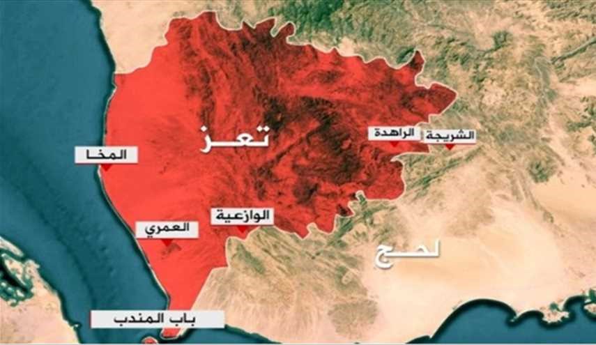 تشدید درگیری ها در حومه تعز یمن
