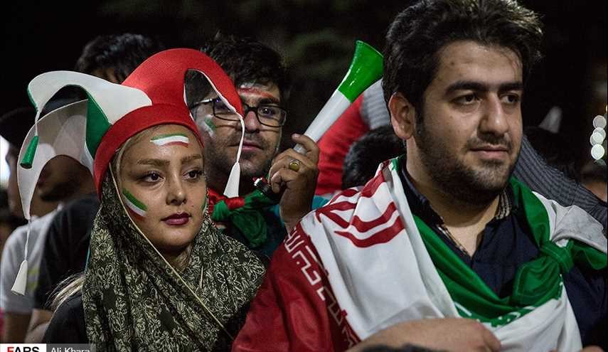 شادی مردم تهران پس از صعود تیم ملی فوتبال به جام جهانی 2018 (3) | تصاویر