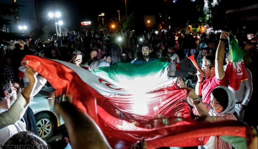 احتفالات بتأهل المنتخب الايراني لمونديال روسيا 2018 (1)