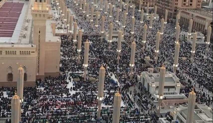 صور جوية من المسجد النبوي الشريف المدينة المنورة