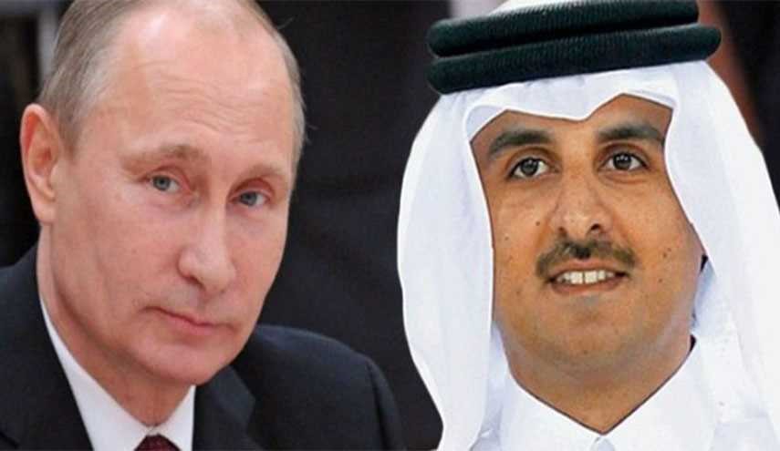 رسالة خطية من أمير قطر إلى الرئيس بوتين
