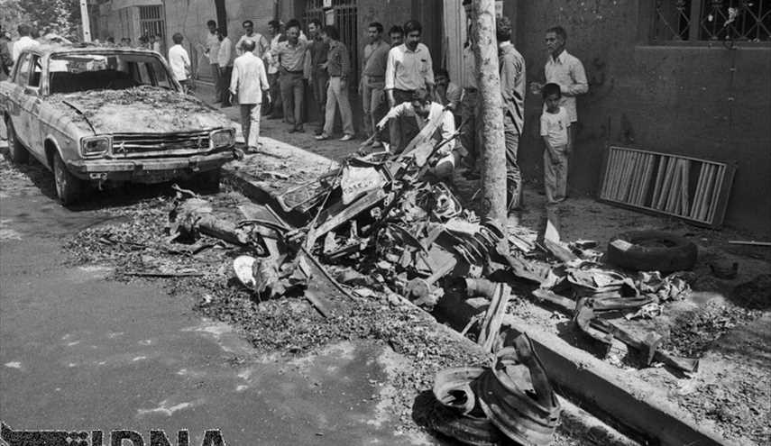 1364 - انفجار قنبلة في الشارع 17 شهريور / صور