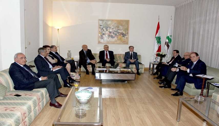 بيان عاجل للقاء التشاوري في القصر الجمهوري في بيروت