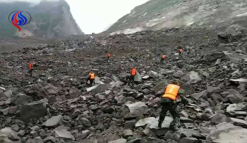 احتمال مرگ 100 نفر در چین بر اثر رانش زمین