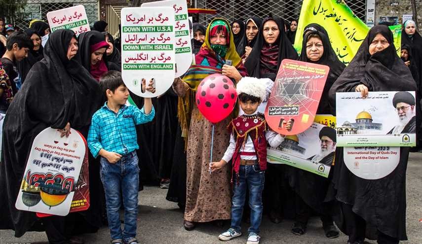 مسيرات يوم القدس العالمي في المحافظات الايرانية