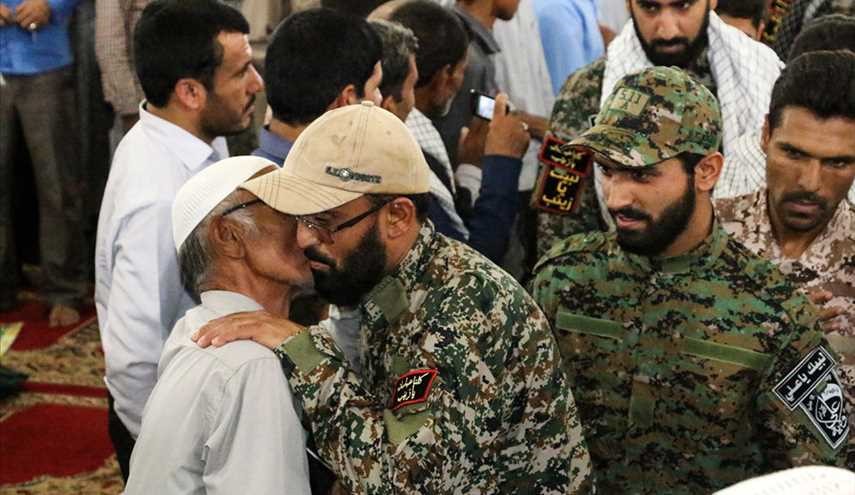 بازگشت غرور آفرین مدافعان حرم در هشت بندی | تصاویر