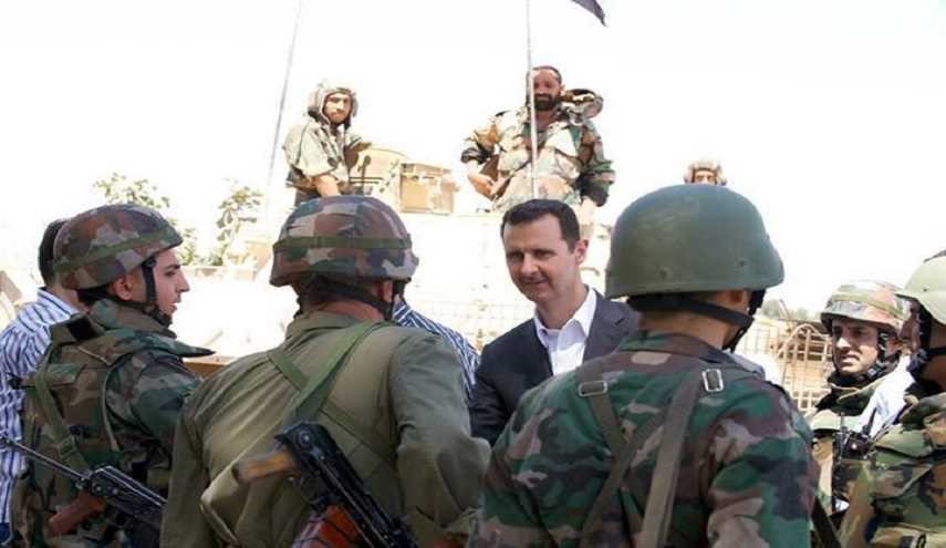بالصورة.. اللواء السيد: مصافحة الاسد.. وماذا عن اردوغان؟!