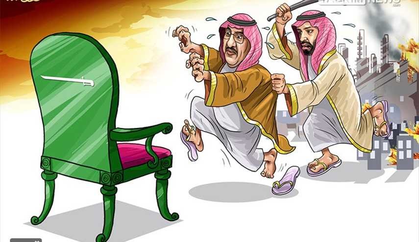 کودتای آرام در آل‌سعود !!! | کاریکاتور