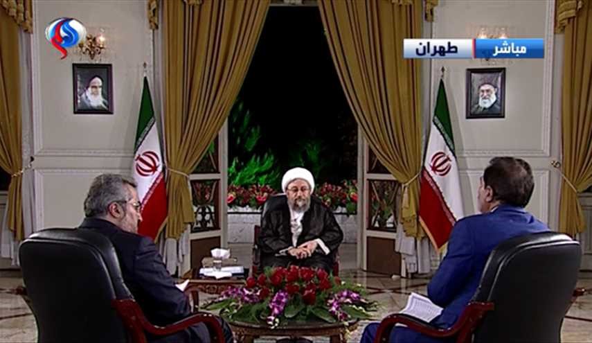 آملی لاریجانی: به 15 میلیون پرونده رسیدگی شد