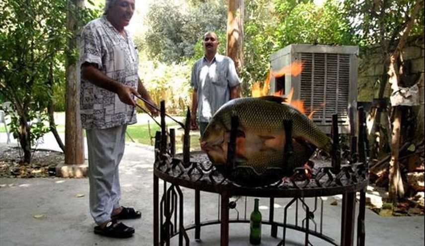 “المسكوف” العراقي سمك مشوي بنكهة التاريخ