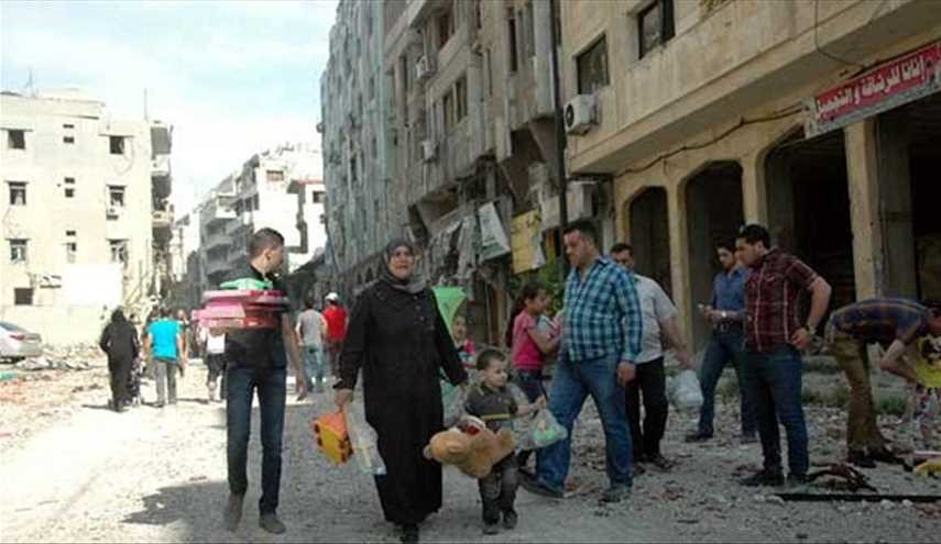عدد من سكان حي الوعر يعودون من جرابلس