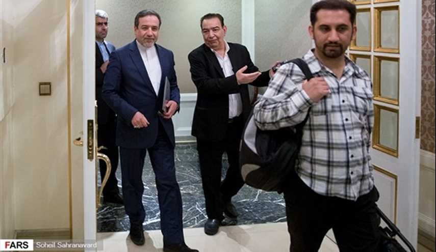 بالصور.. لقاء عراقجي مع مساعد وزير الخارجية الروسي