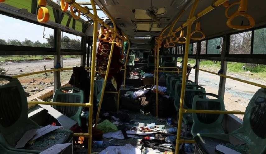 اصابات في تفجير المسلحين 3 عبوات بباص ركاب في ريف السويداء