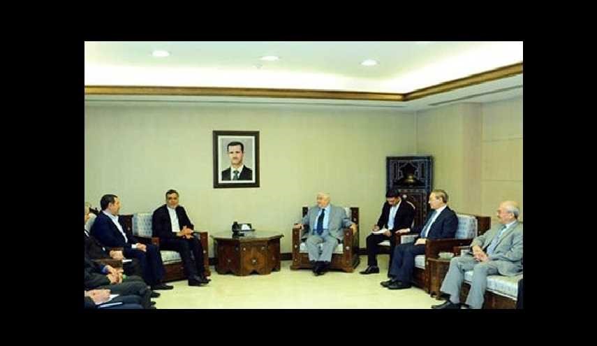 المعلم يشيد بدور ايران في ارساء الامن والاستقرار في سوريا