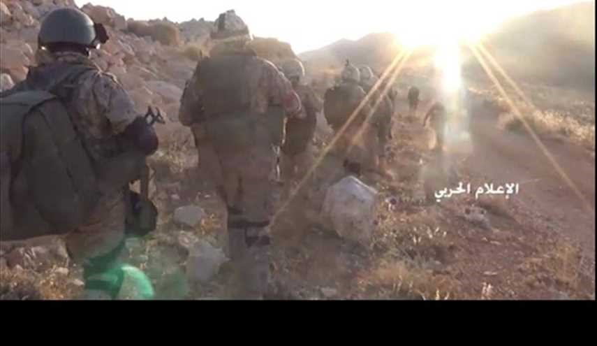 بالصور.. مجاهدو المقاومة على تلال جرود عرسال على حدود سوريا ولبنان