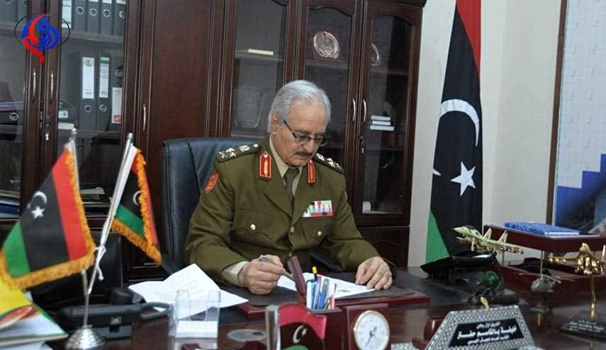 أول تعليق لحفتر على سيف الإسلام القذافي