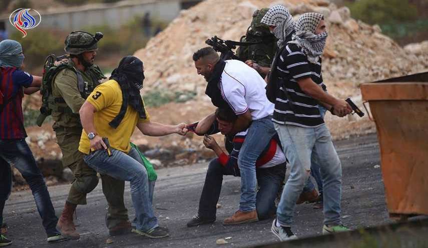 اختطاف 4 شبان فلسطينيين في مواجهات مع قوات الاحتلال شمال البيرة