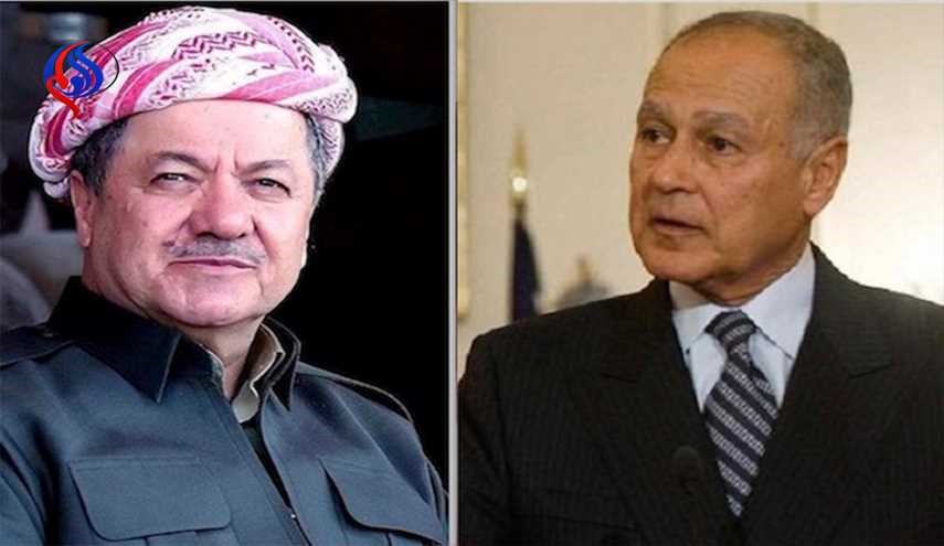 بارزاني يرد على الامين العام للجامعة العربية