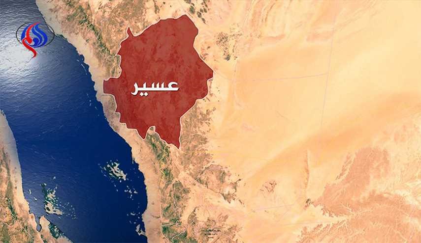 القوة الصاروخية تستهدف تجمعات الجنود السعوديين والمرتزقة في عسير
