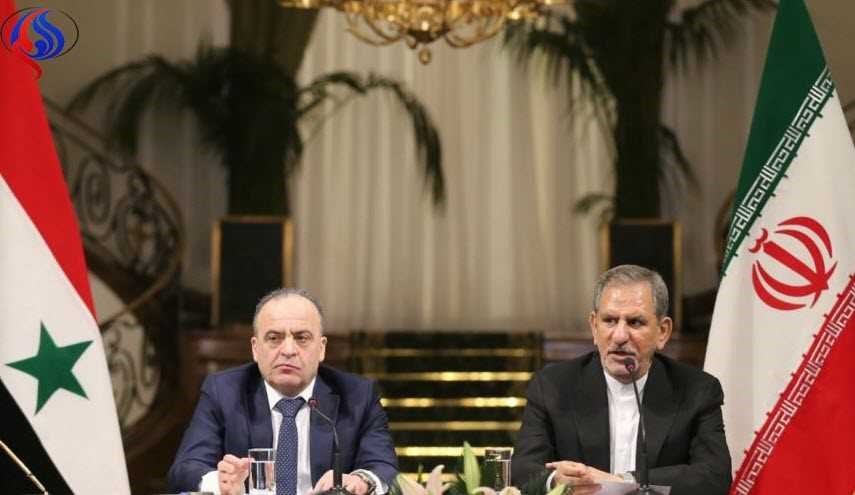 جهانغيري: إيران تواصل دعمها للحكومة السورية الشرعية