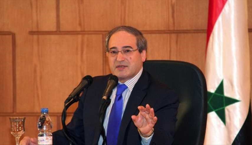 المقداد يحسم الأمر .. اولويتنا دير الزور، مع الحلفاء