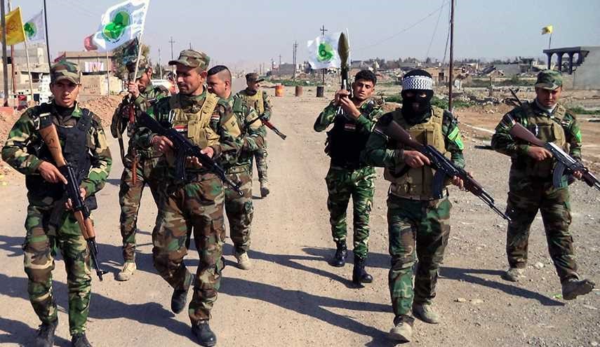 الحشد يسيطر على كدس للاسلحة والمتفجرات جنوب غرب صحراء نينوى