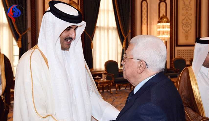 أمير قطر يهاتف رئيس السلطة الفلسطينية..عما تحدث الجانبان؟