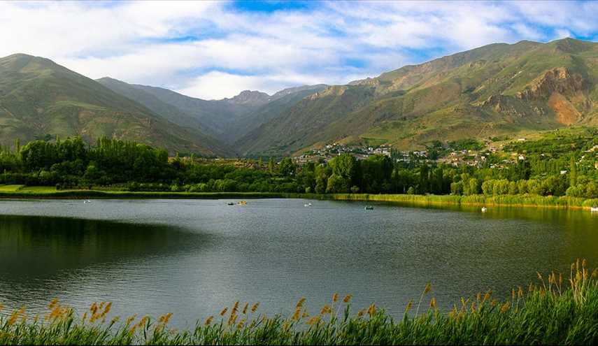بحيرة اوان السياحية في قزوين