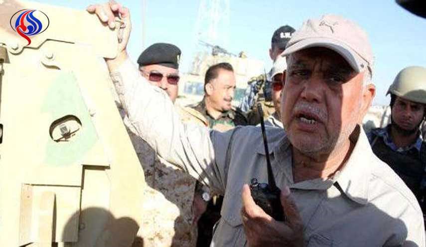 العامري: داعش انهزم وترك اسلحته وسياراته المفخخة في تلعفر