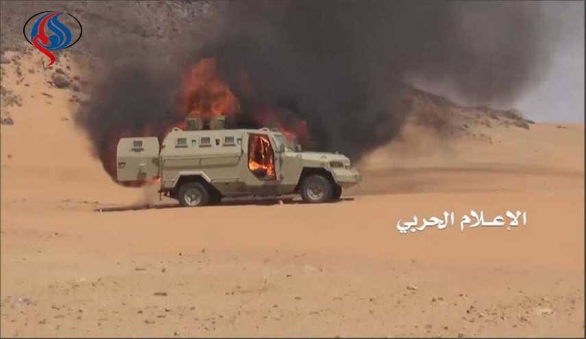 الإعلام الحربي يوزع مشاهد نوعية لصد زحف واسع على سلسلة جبال عليب بنجران