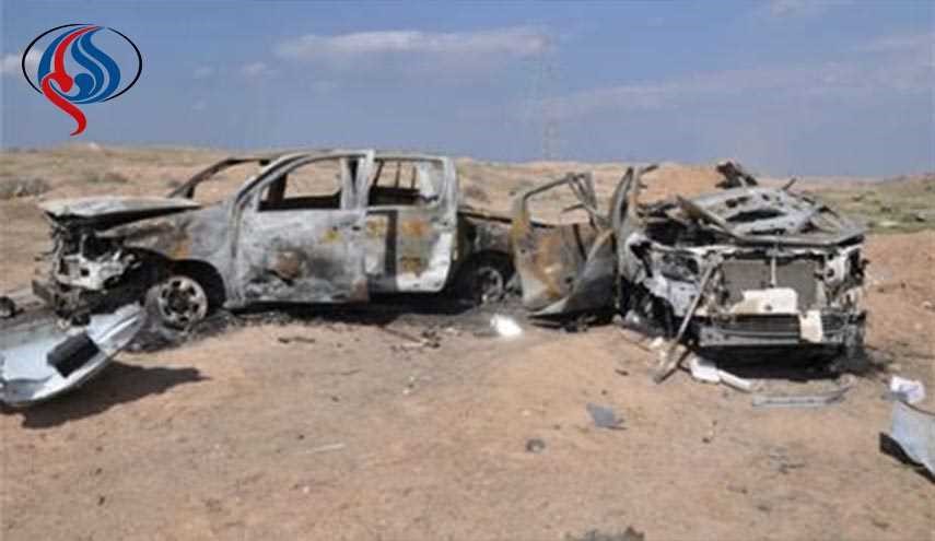 تدمير آلية مصفحة لتنظيم داعش جنوب مدينة دير الزور