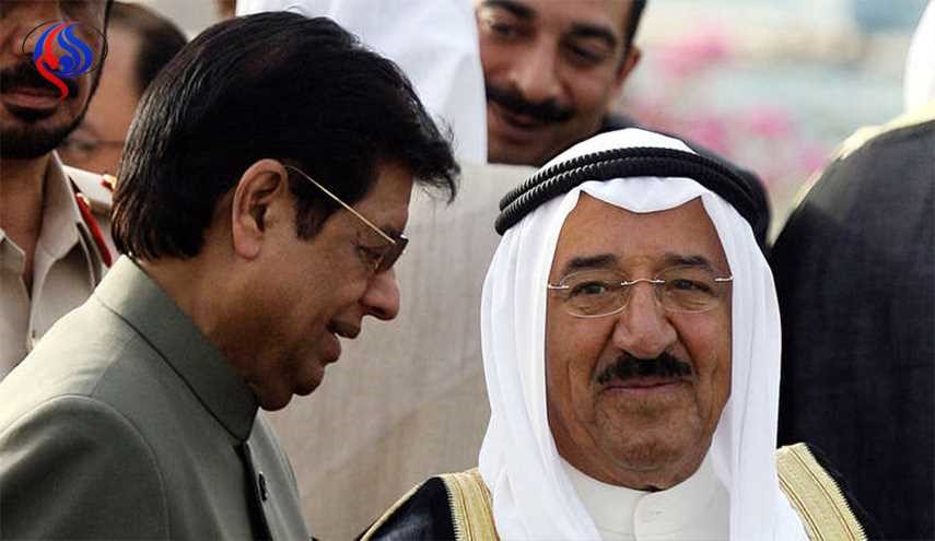 أمير دولة الكويت يبعث ببرقية لفنان مسرحي تعرض لوعكة صحية