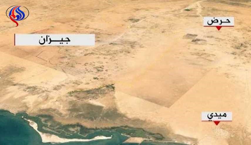 العدوان السعودي  يشن 20 غارة على مديريتي حرض وميدي اليمنية