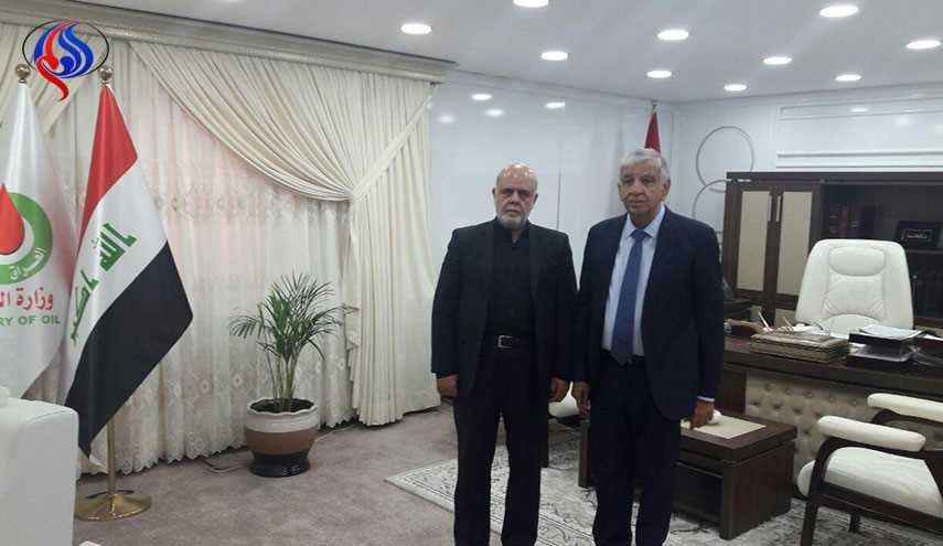 طهران وبغداد تؤكدان تعزیز التعاون النفطي