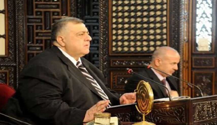 ما هو الوعد الذي قطعه الصباغ بعد انتخابه رئيساً لمجلس الشعب؟
