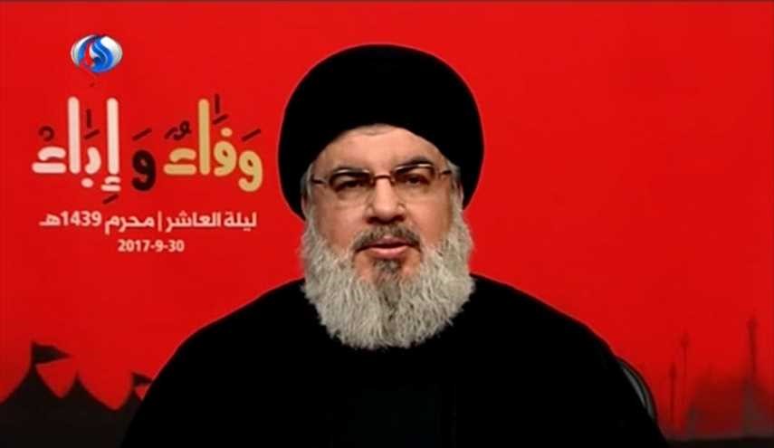 السيد نصر الله: نحذر من يريد دفع لبنان الى مواجهات جديدة