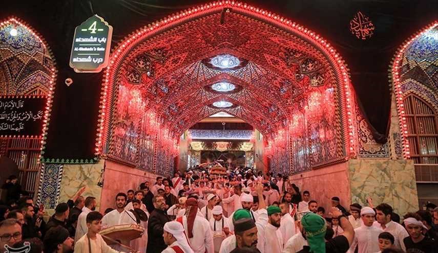 اقامة مراسم العزاء الحسيني في كربلاء