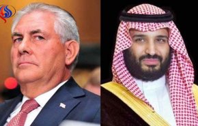دیدار تیلرسون با ولیعهد سعودی