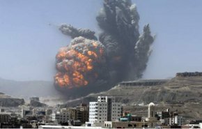حمله جنگنده های ائتلاف متجاوز سعودی به صعده و تعز