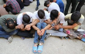 خالکوبی عجیب سارق تهرانی + تصاویر