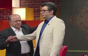 هيپنوتيزيم رضا رشيد پور در برنامه زنده توسط پدر هیپنوتیزم ایران