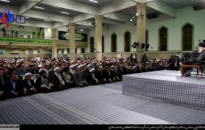 دیدار کارگزاران حج با رهبر انقلاب 