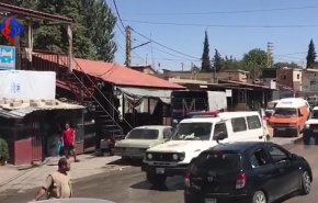 مبادله اجساد عناصر مسلح با شهدای حزب الله در لبنان +ویدیو