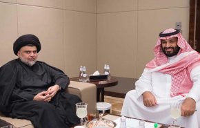 مقتدا صدر با بن سلمان دیدار کرد + عکس