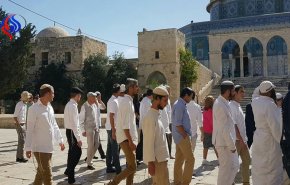 یورش صدها صهیونیست به مسجد الاقصی