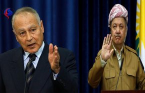 بارزانی درباره همه پرسی جدایی به اتحادیه عرب نامه نوشت