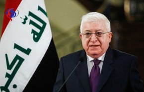 رییس جمهور عراق وارد تهران شد+عکس
