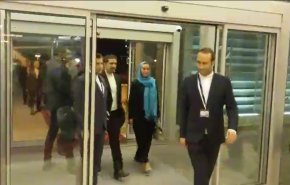 موگرینی وارد تهران شد+ویدئو