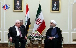 رئیس‌جمهور عراق با روحانی دیدار کرد + تصاویر