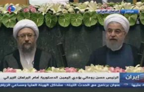 ویدیو؛ سوگند رئیس جمهور در مراسم تحلیف